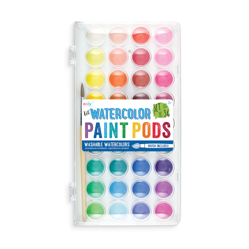 Watercolor Paint Pods