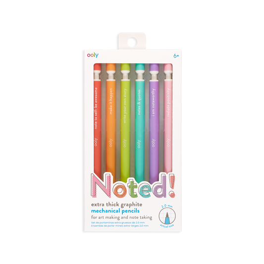 Noted! Extra Thick Graphite Mechanical Pencils