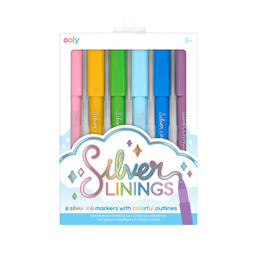 Silver Linings: Colorful Outline Markers