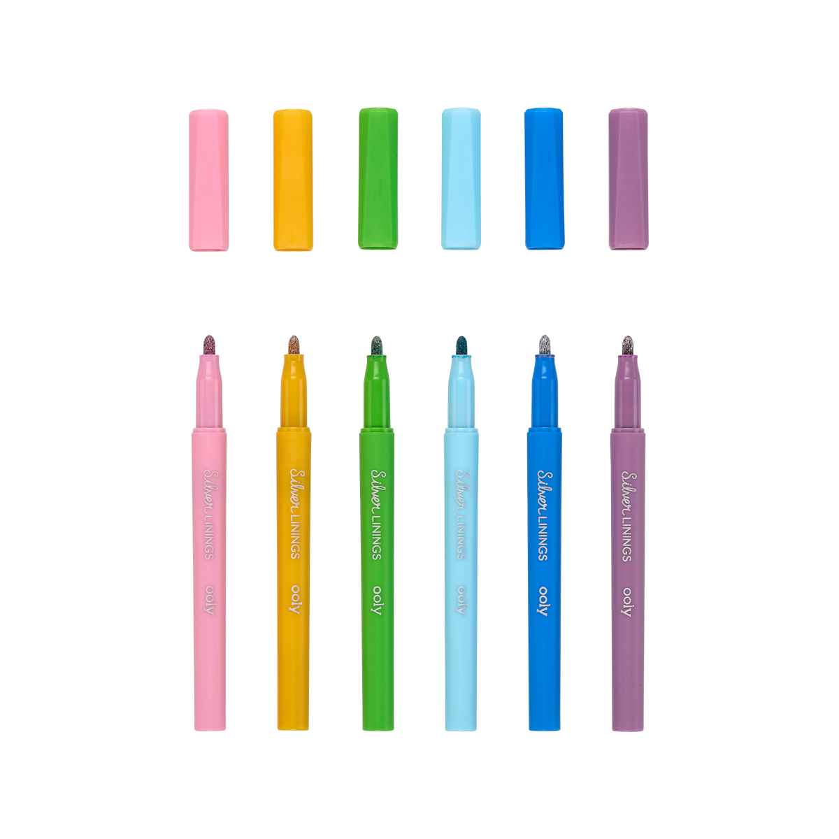Silver Linings: Colorful Outline Markers