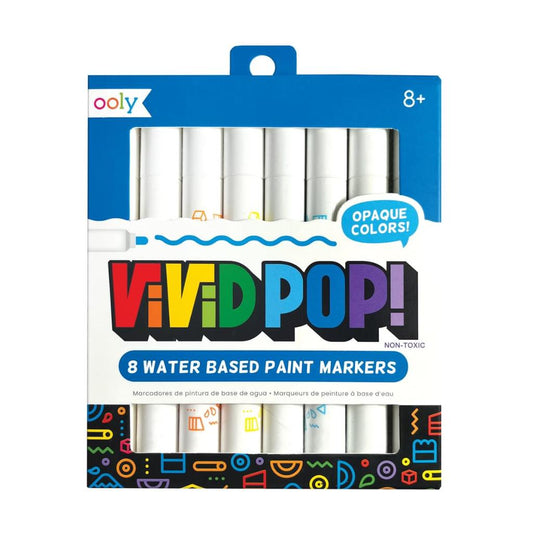Vivid Pop!: Opaque Water-Based Paint Markers