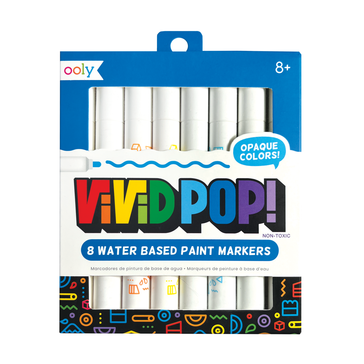 Vivid Pop!: Opaque Water-Based Paint Markers - Classic (Set
