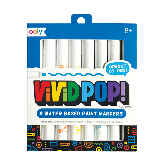 Vivid Pop!: Opaque Water-Based Paint Markers - Classic (Set