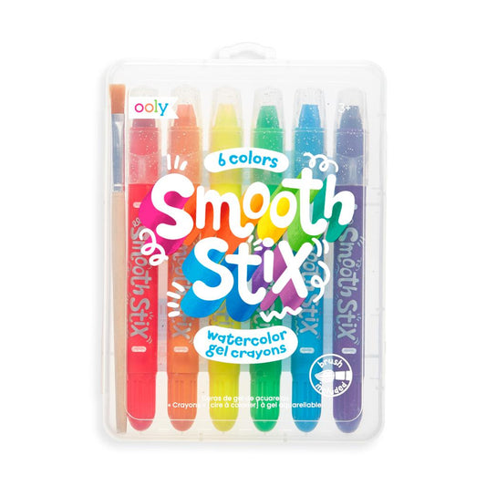 Smooth Stix: Watercolor Gel Crayons  (7 PC Set)