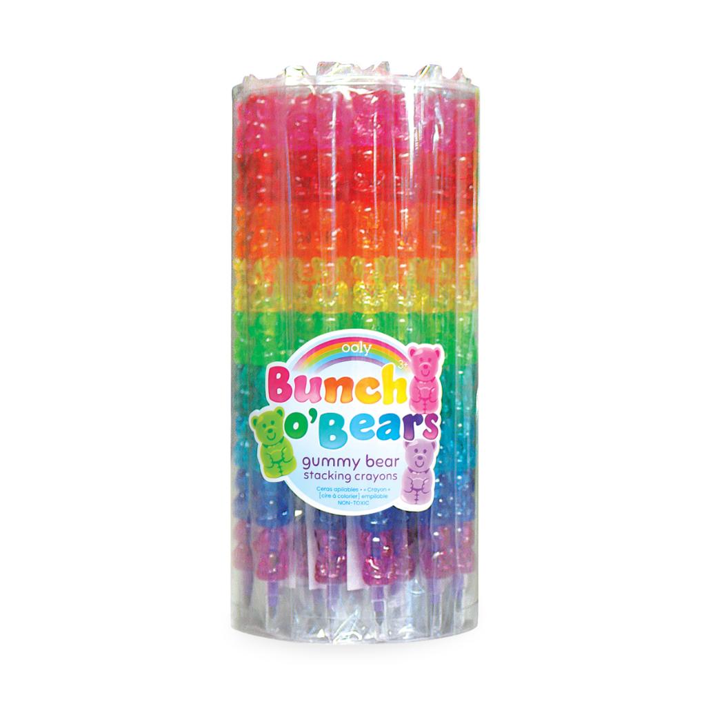 Bunch O' Bears: Gummy Bear Stacking Crayons