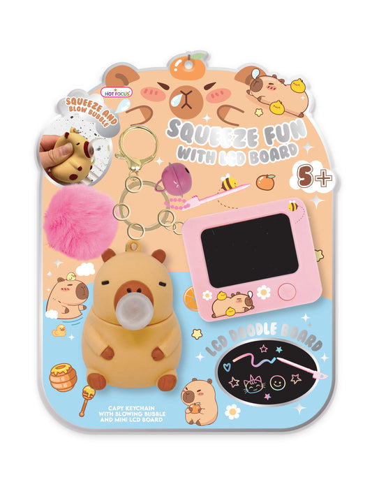 Squeeze Fun with LCD Board - Capybara