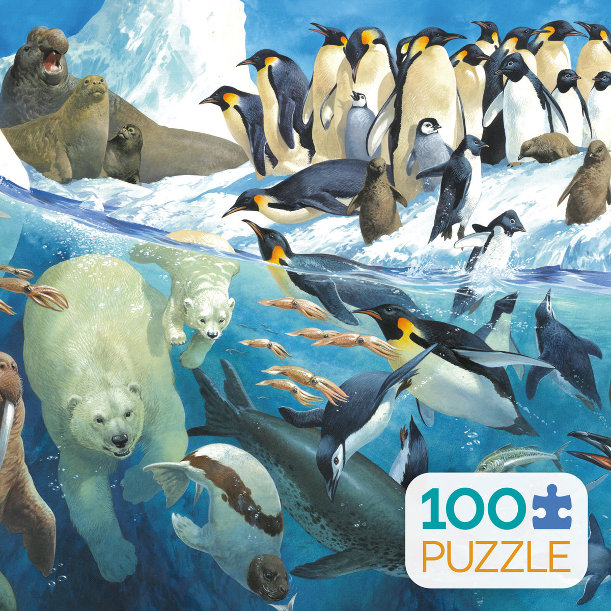 Polar Parents (John Francis) 100 piece puzzle