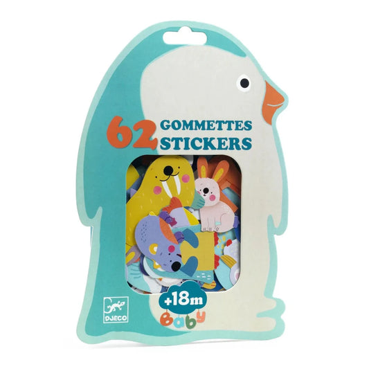 Ice Field Animals-Baby's First Stickers
