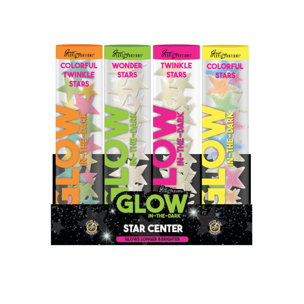 Glow-in-the-Dark Stars - single tube