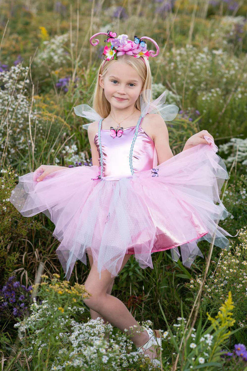 Woodlands Butterfly Dress & Headpiece