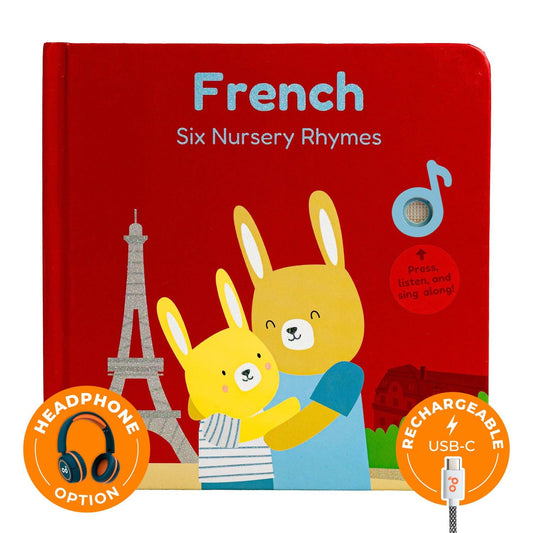 Cali's Book French Nursery Rhymes Book - Headphone edition