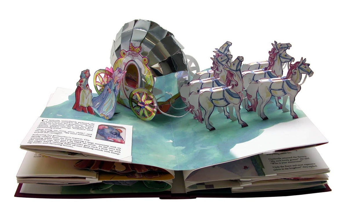 Cinderella by Matthew Reinhart: Novelty; 12 pages / English