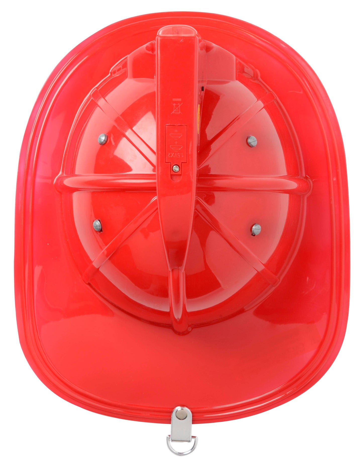 Fire Chief Helmet w/ Siren & Lights: Red
