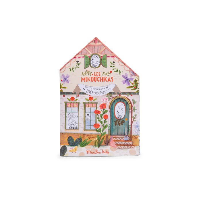 Victorian House Coloring book (20 pages) w/150 stickers