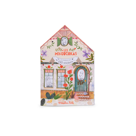 Victorian House Coloring book (20 pages) w/150 stickers