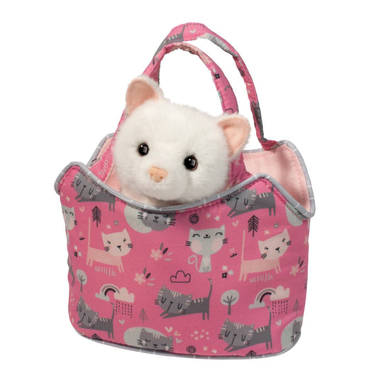 Purr-fect Pals Sac with White Cat