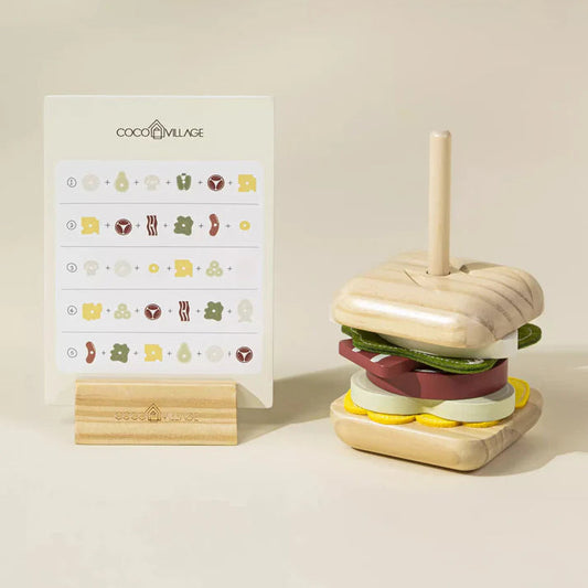 Wooden Stackable Sandwich