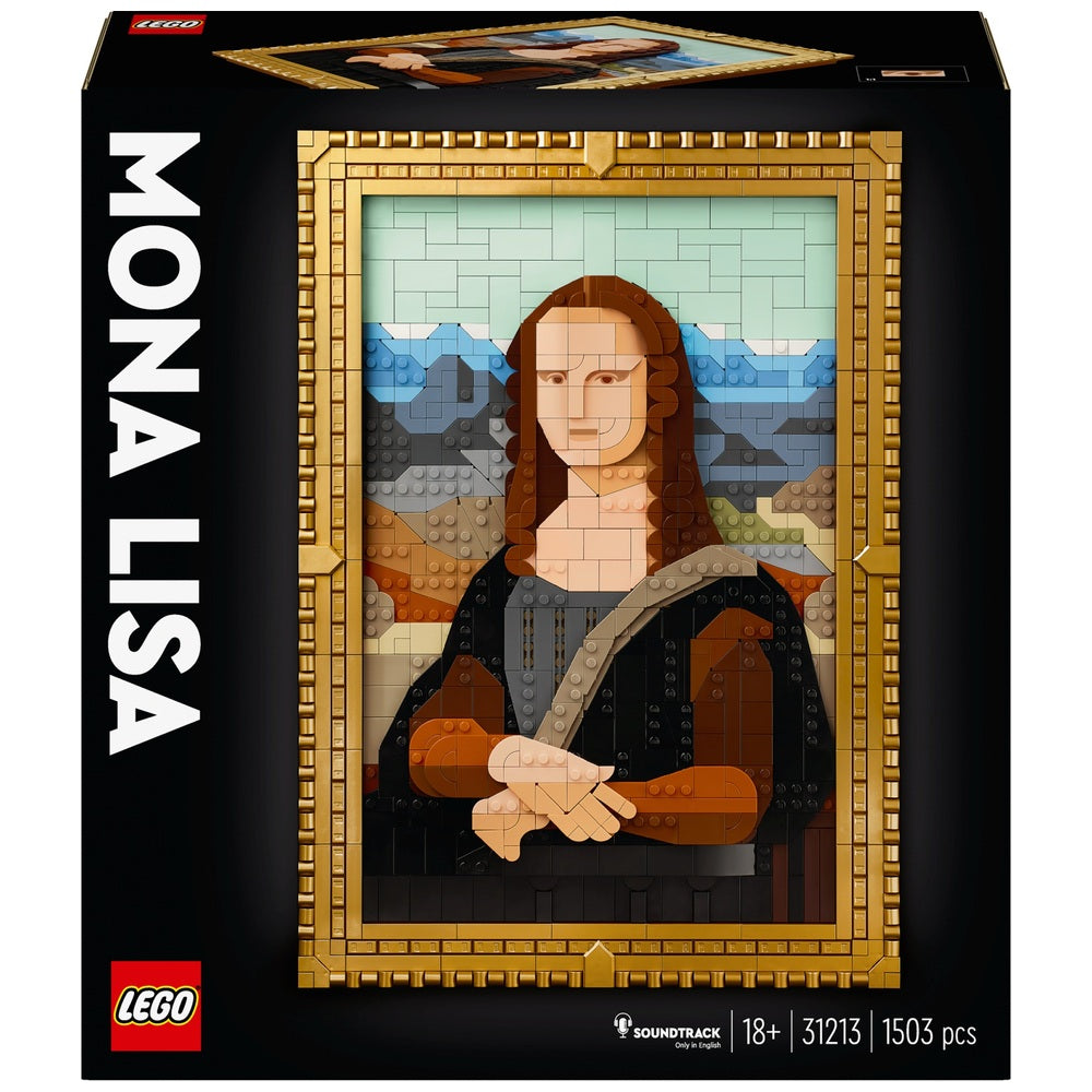 LEGO Mona Lisa Painting