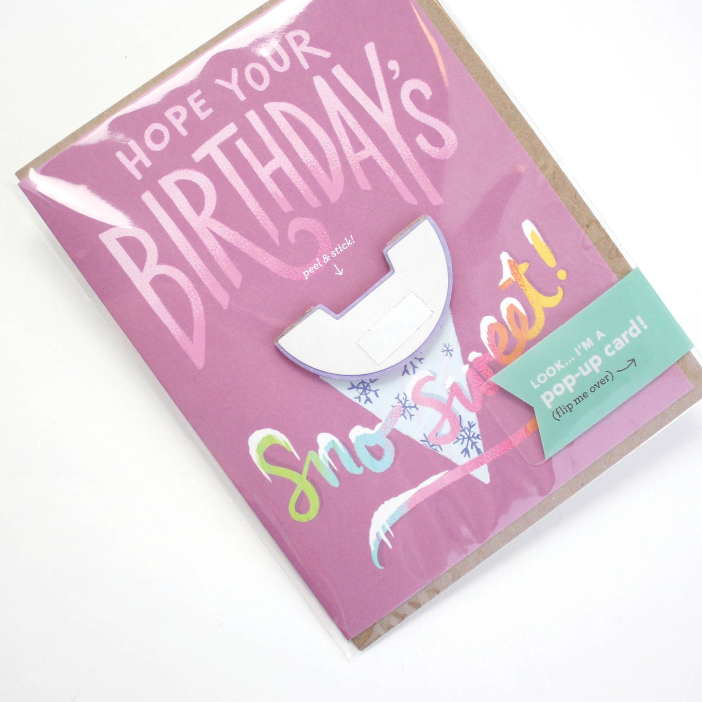 Pop-up Card - Sno Cone - Birthday