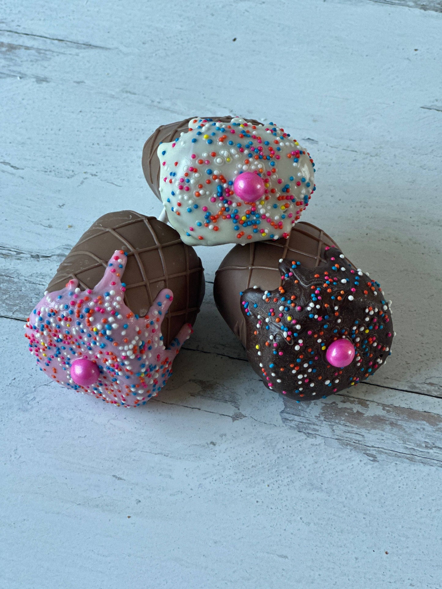 Jumbo Chocolate Dipped Marshmallows