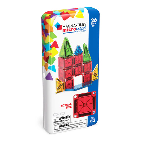 Magnatiles microMAGS 26p Travel Set