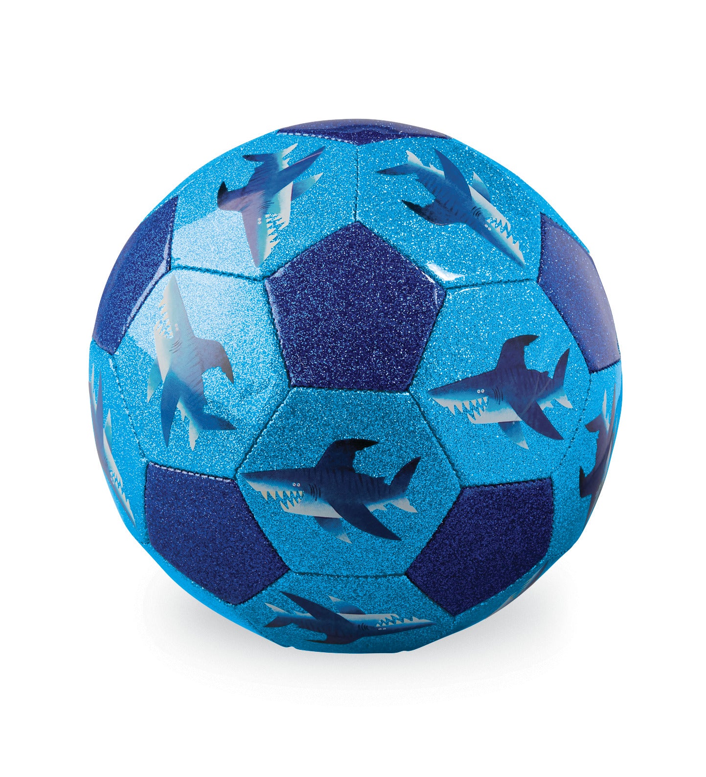 Size 3 Glitter Soccer/Shark City