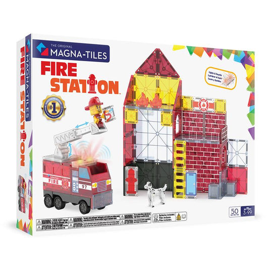 Magnatiles Fire Station