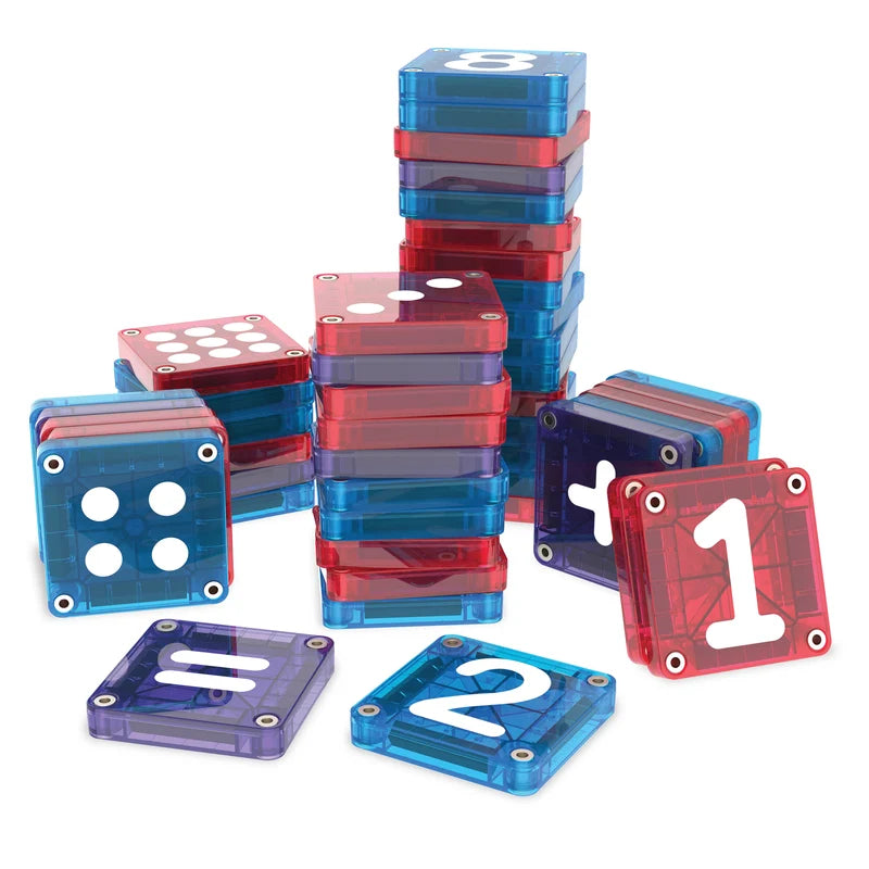 microMAGS LEARN Numbers - 56 Piece Set