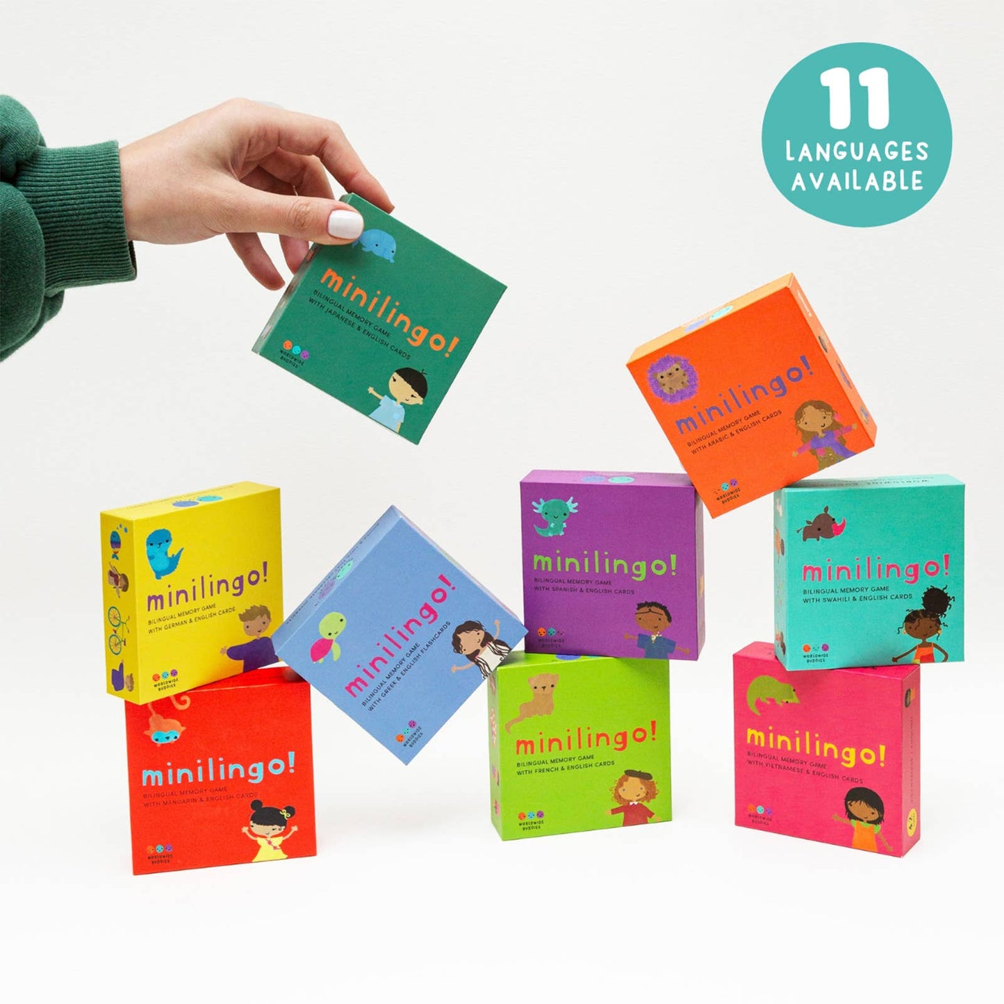 Minilingo Spanish/English Bilingual Flashcards for Kids: Spanish/English