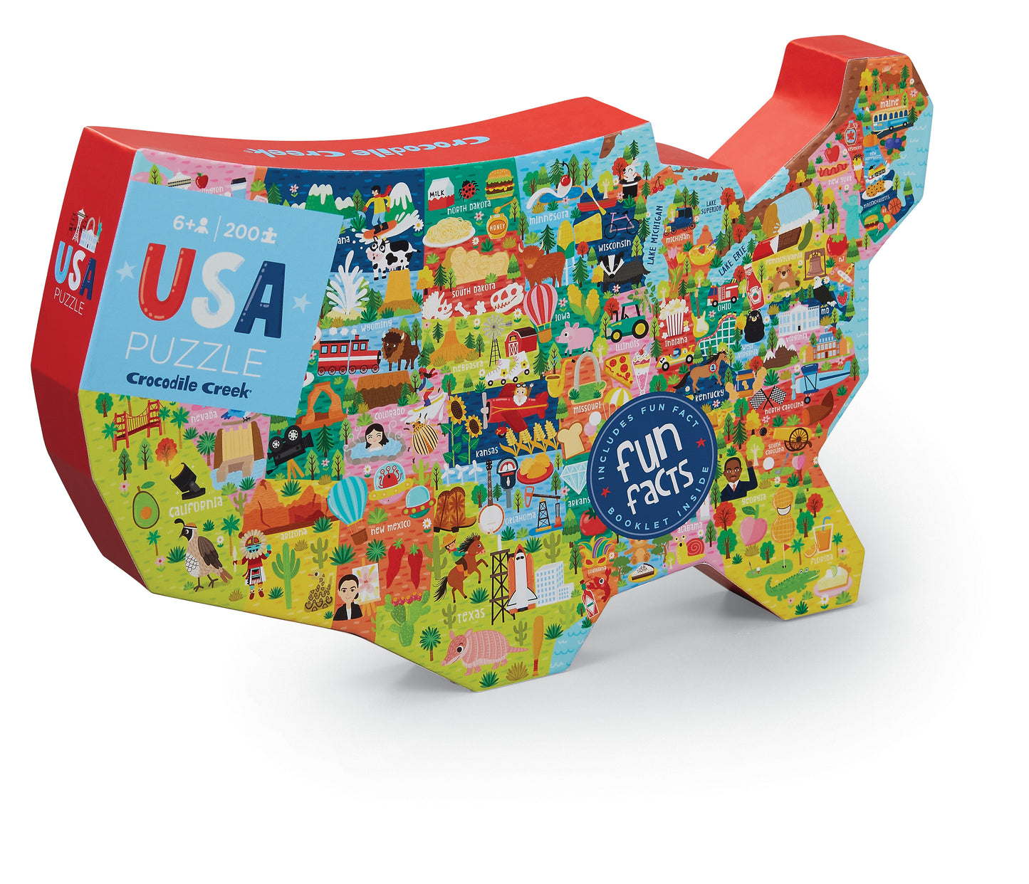 200 Pc Shaped Box Puzzle USA