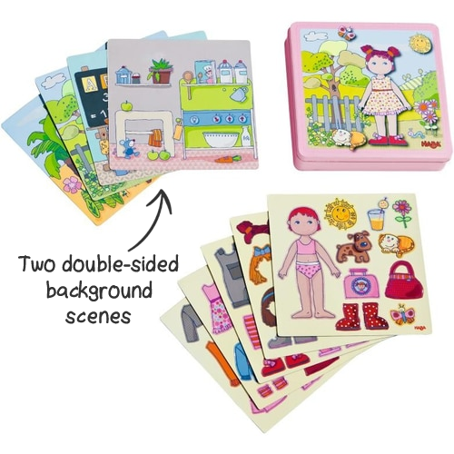 Doll Lilli Magnetic Game – Creative Mix & Match Dess-Up