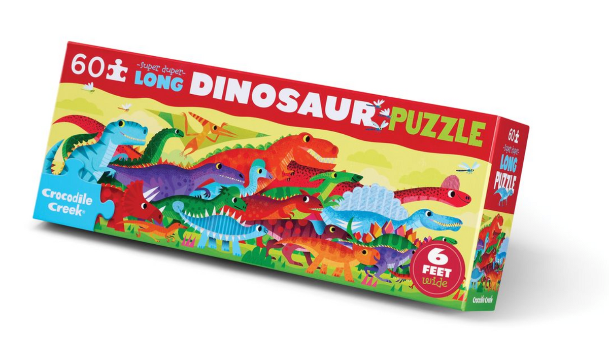 60-Pc Boxed Super Duper Long Puzzle/DinoWorld