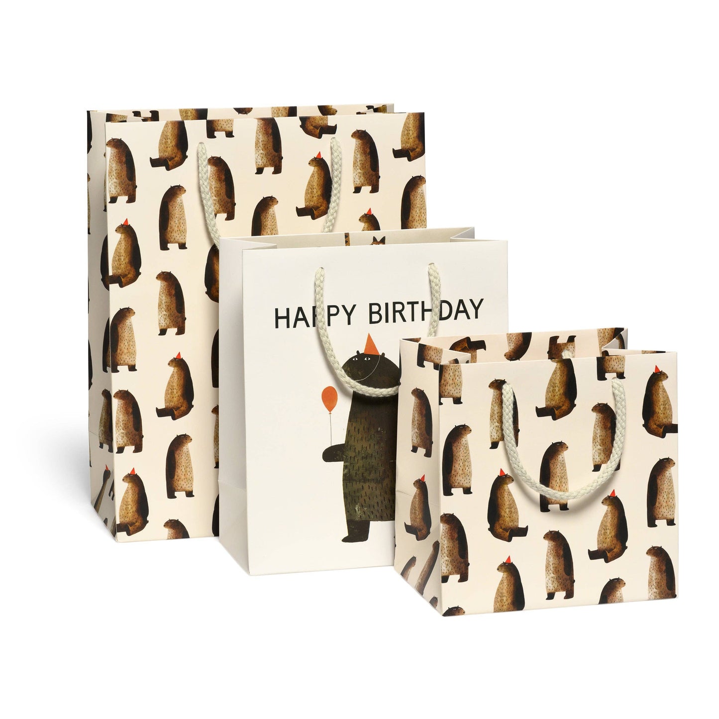 Party Bear gift bags: Small