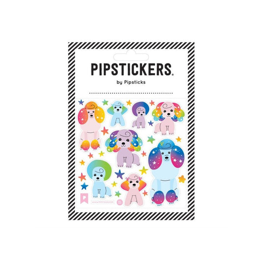 Pampered Poodles Sticker Set