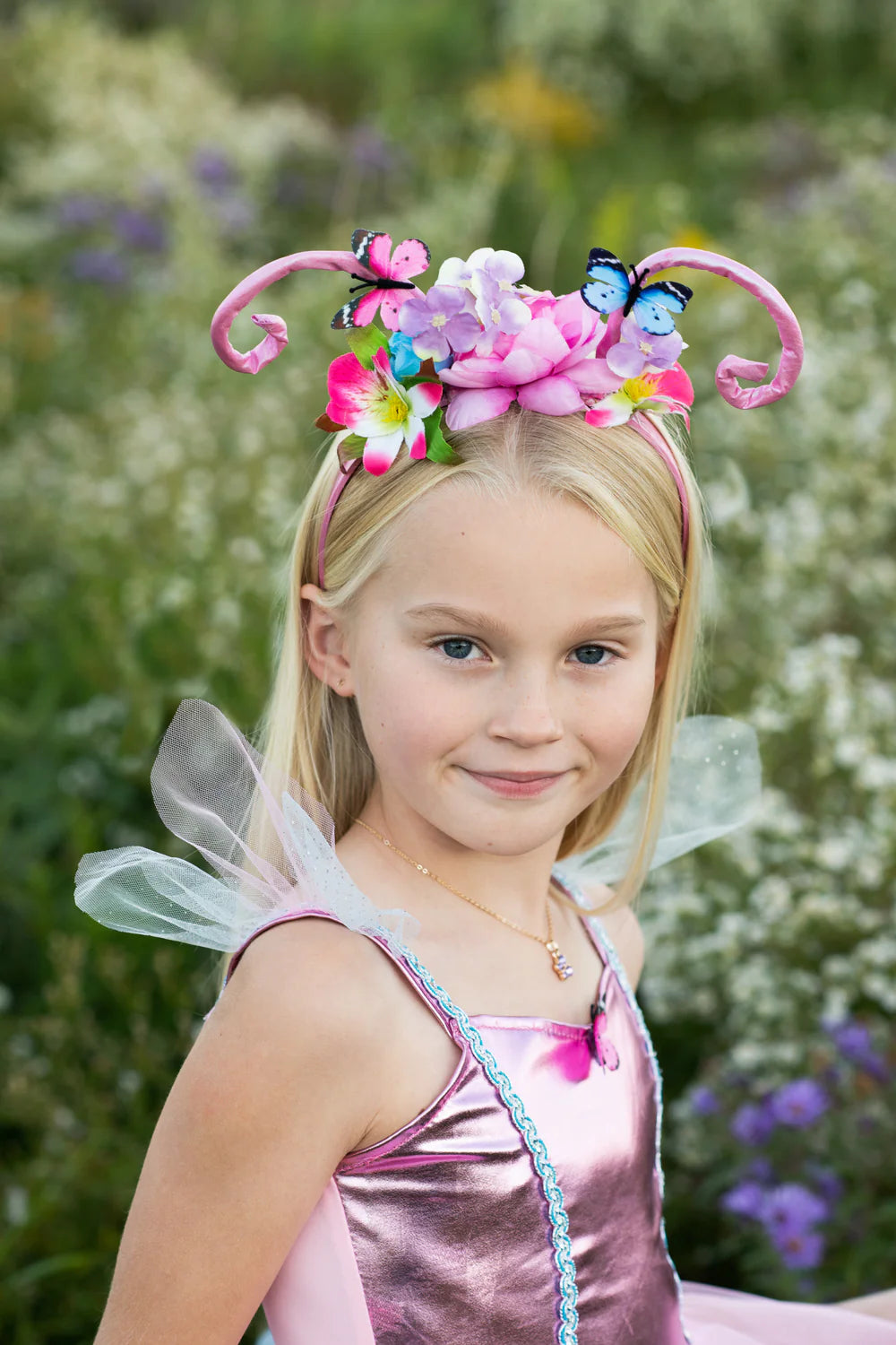 Woodlands Butterfly Dress & Headpiece