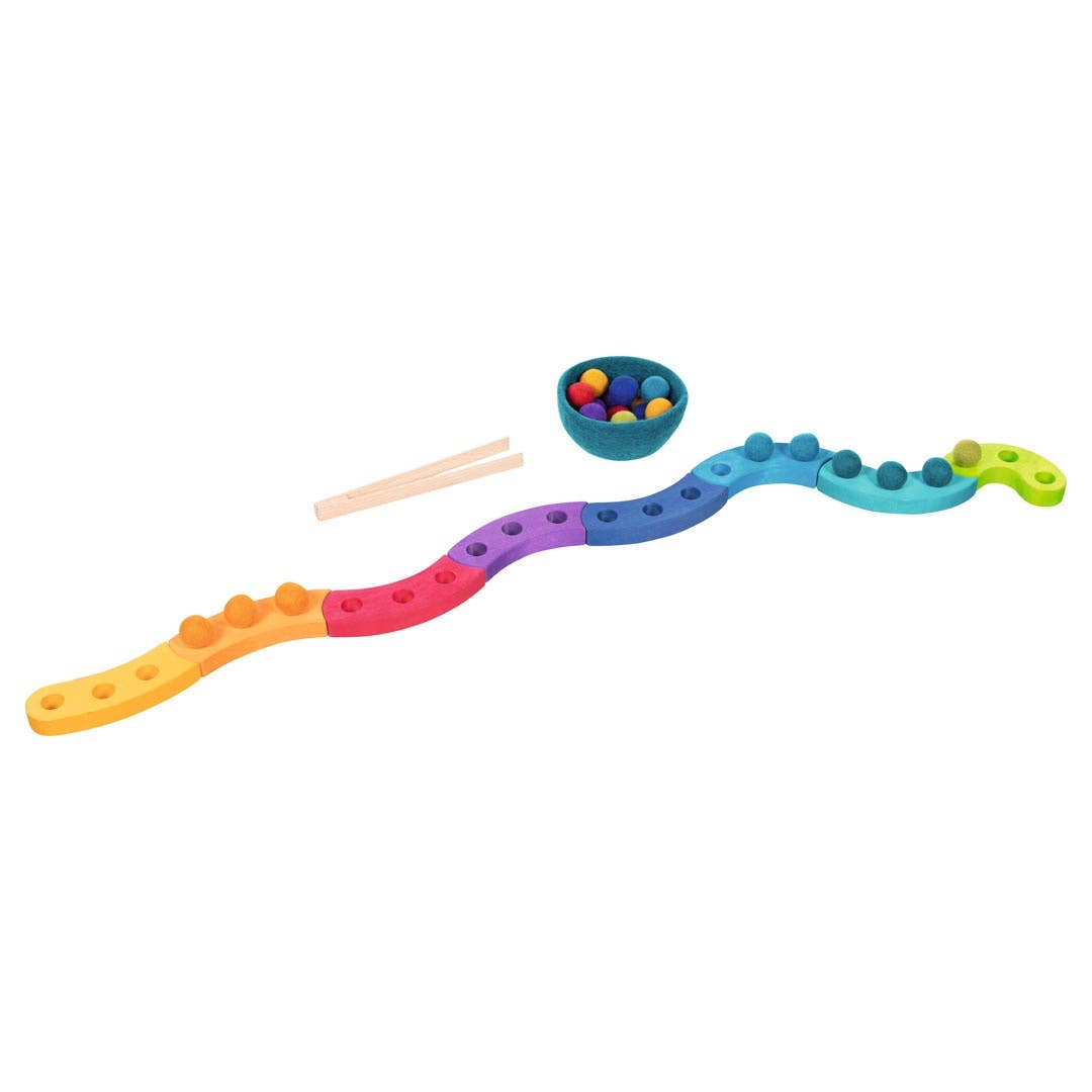 Color Sorting Game & Advent Spiral - 34 pieces