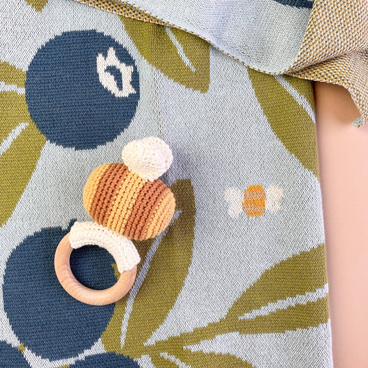 Blueberry Blanket, Hat and Teether