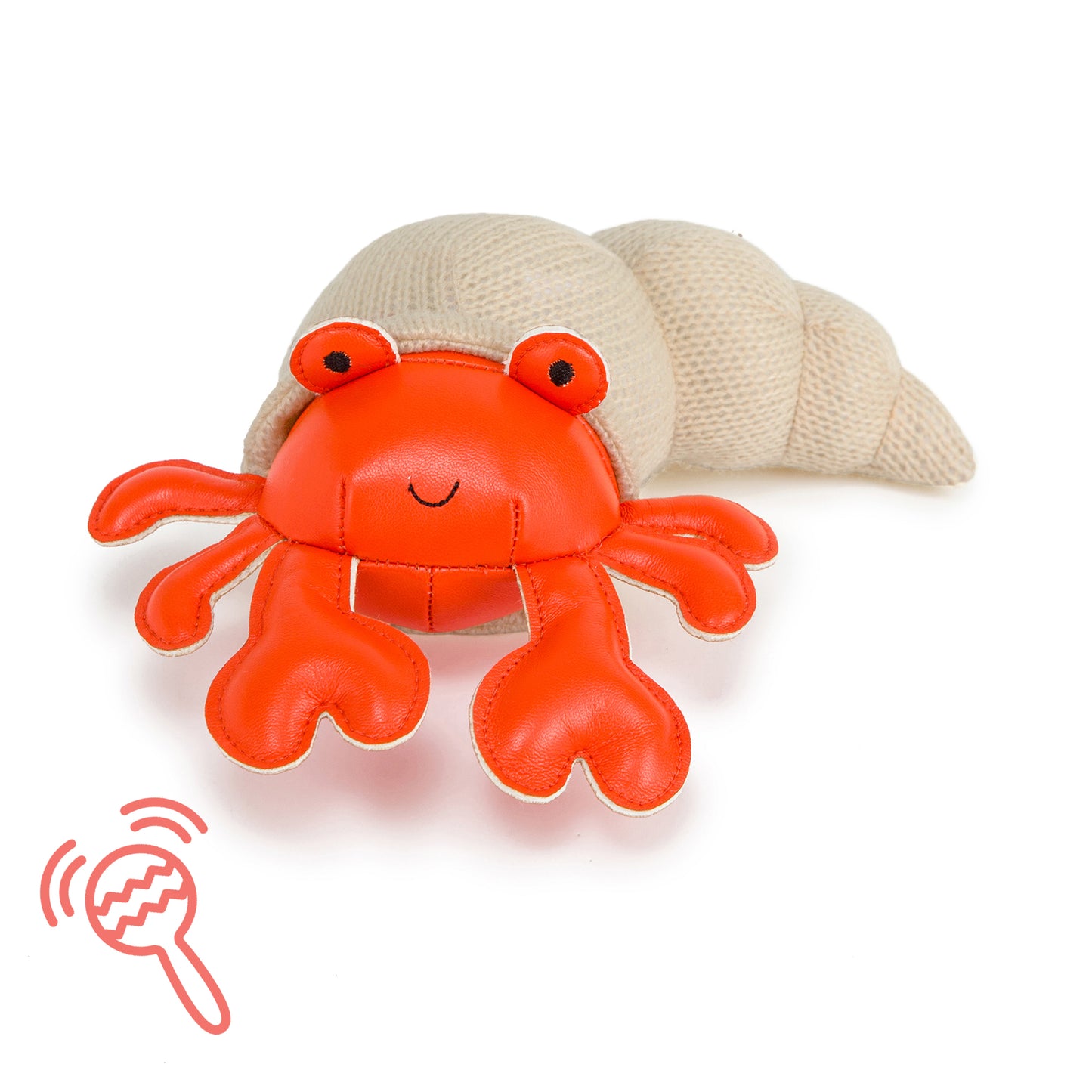Tiny Friends Brigitte the Hermit Crab Rattle