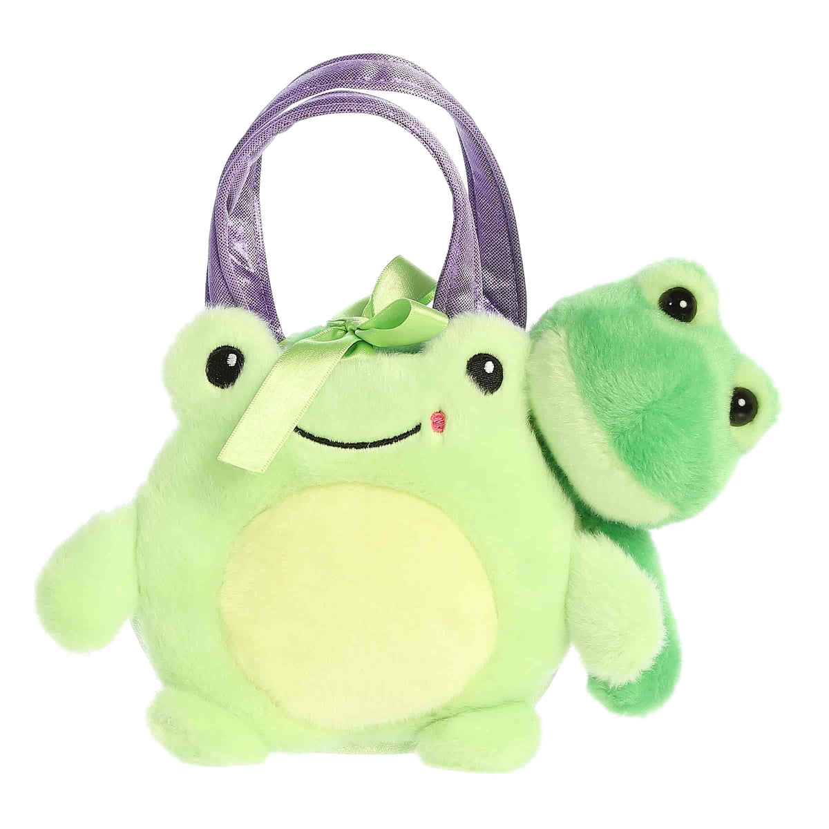 Frog - Mini plush & Bag