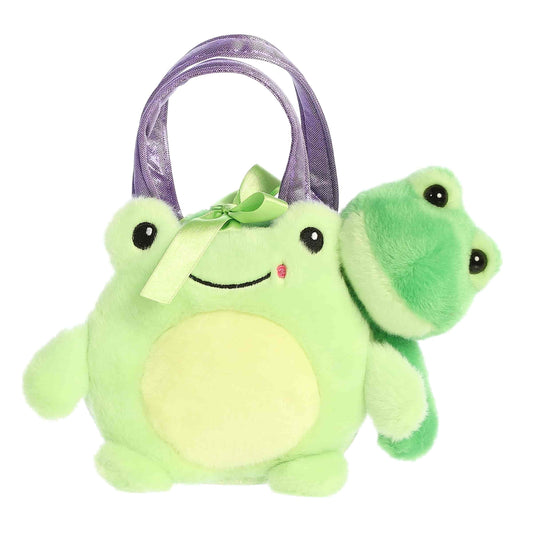 Frog - Mini plush & Bag