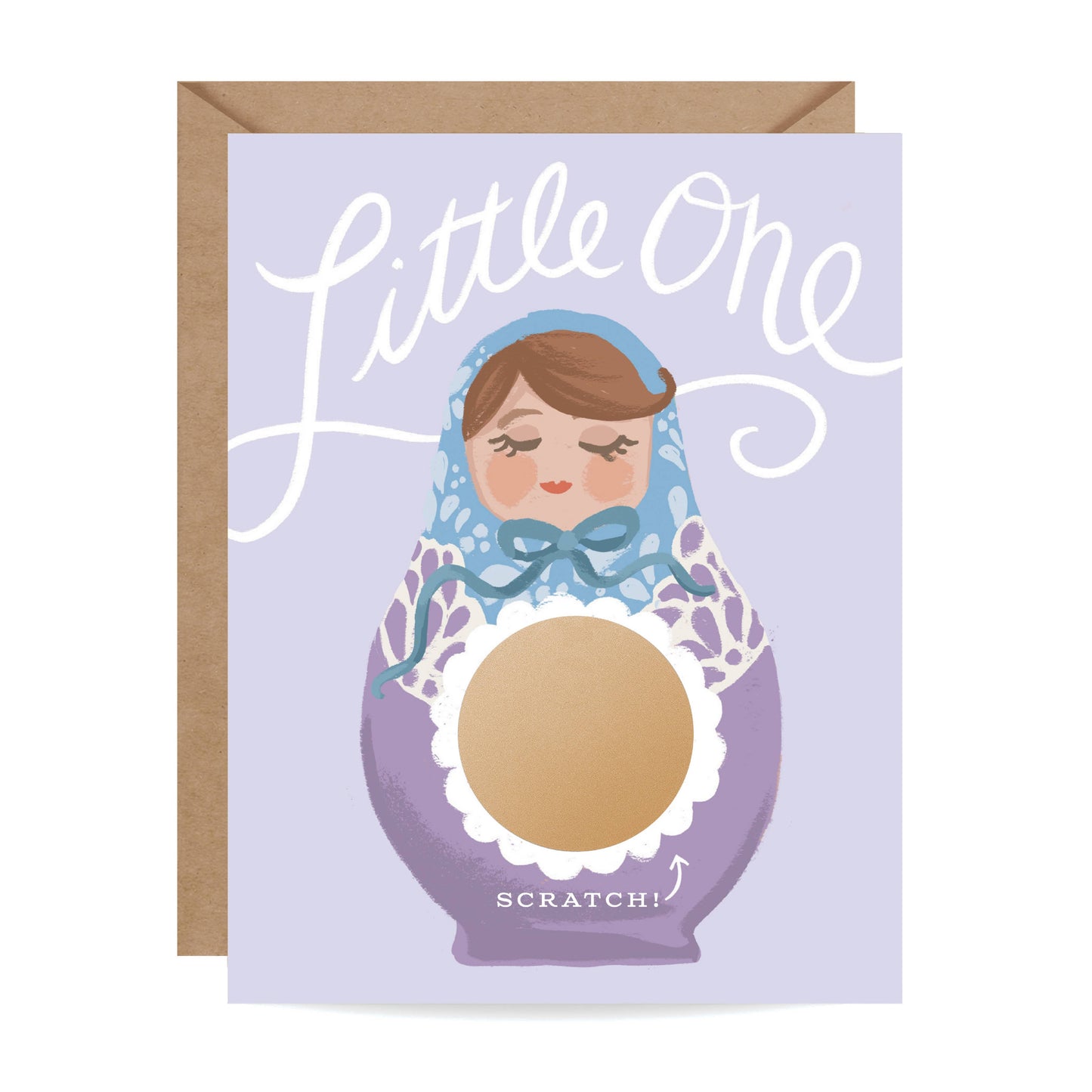 Scratch-off Card - Nesting Doll - New Baby/Pregnancy