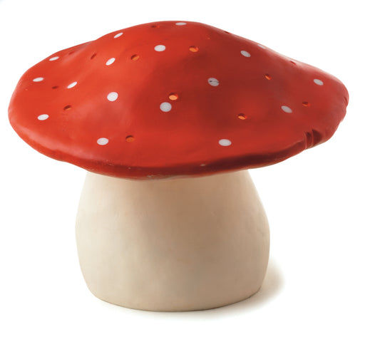 Big Mushroom Red Lamp