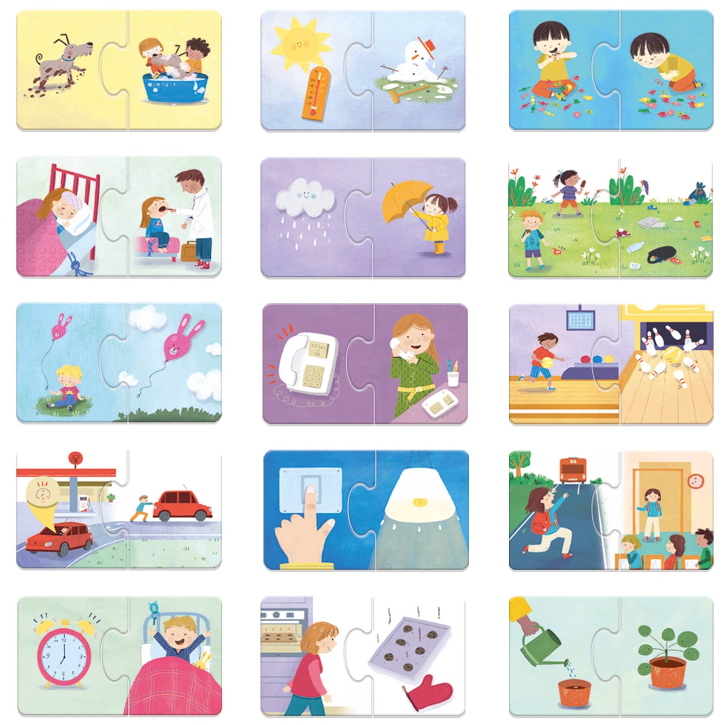 What Happens - Educational Toy for Preschoolers