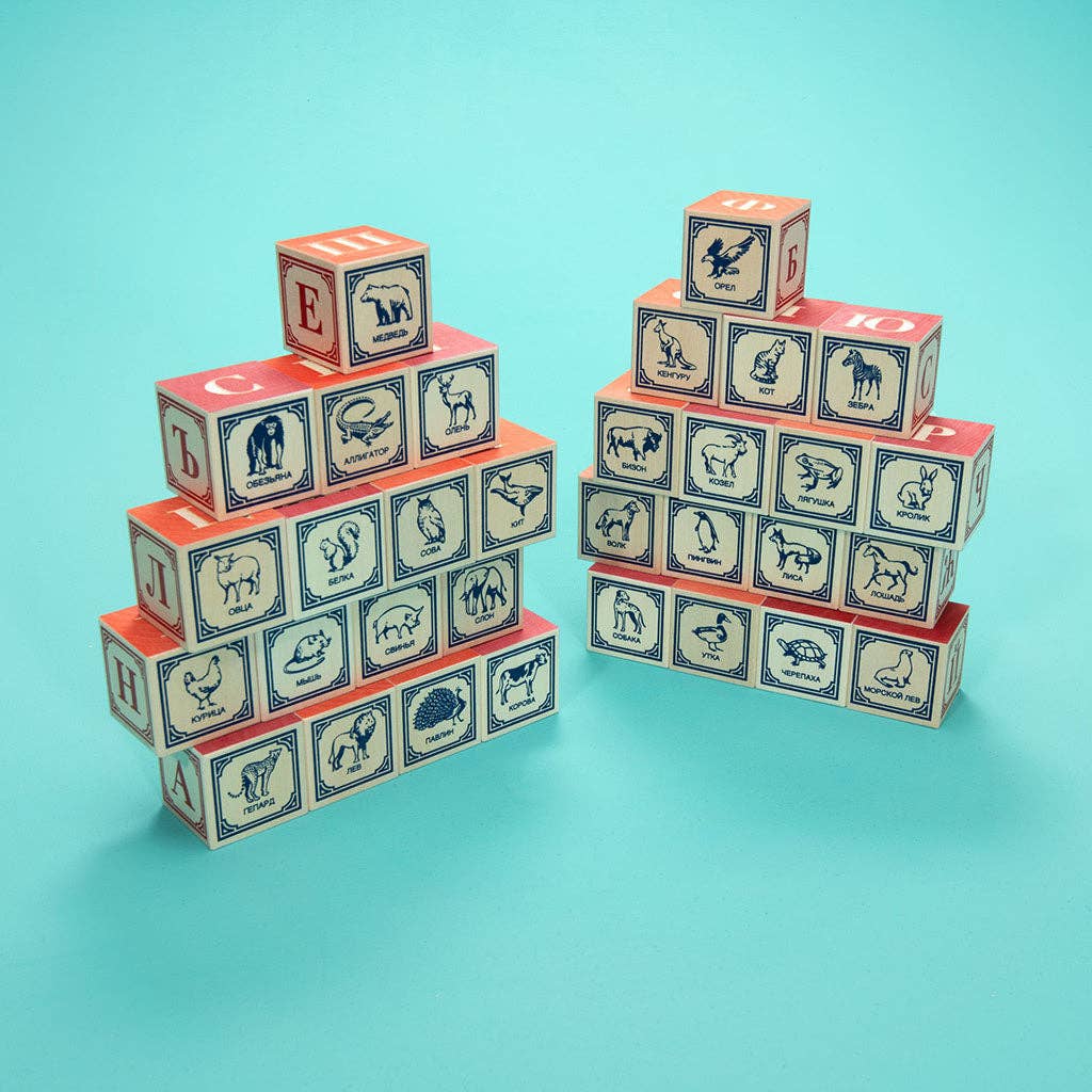 Uncle Goose Russian Blocks