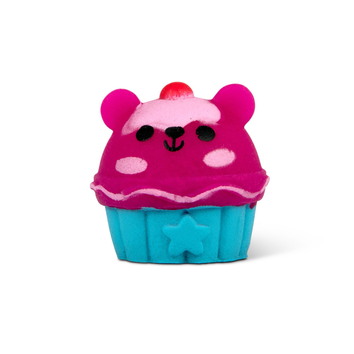 Scrunchems Squishy Buddies Cupcake Keyring
