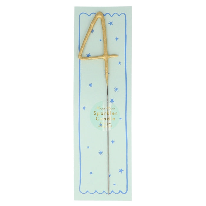Meri Meri Sparkler Candles - Gold