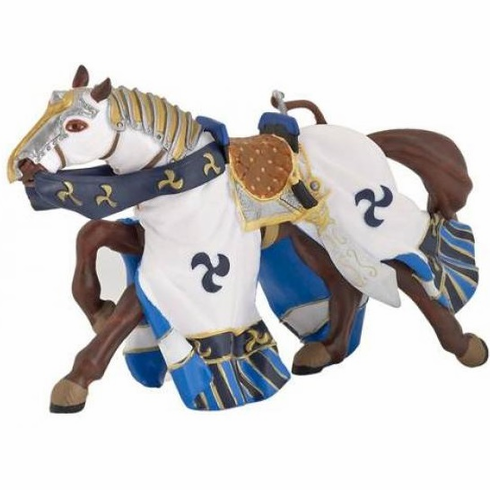 Ottoman Knight's Horse Blue