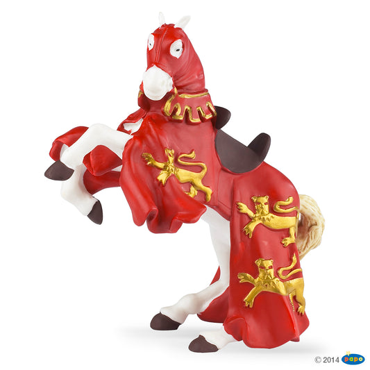 Red Dressed Horse