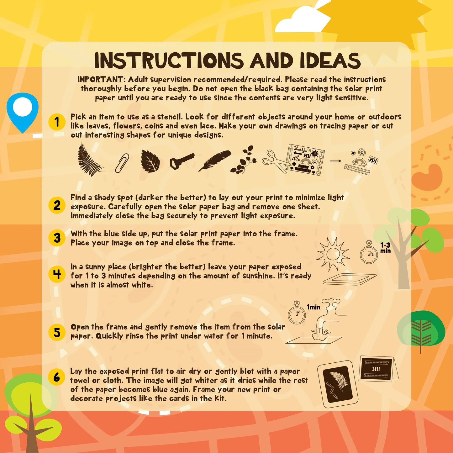 Outdoor Discovery Solar Print Kit