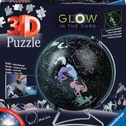 Glow in the Dark Star Globe 3D Puzzle